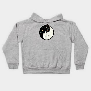 Space Kittens - Cute cats in space Kids Hoodie